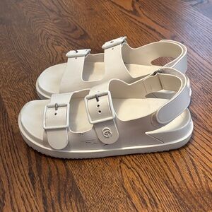 Gucci White Sandals